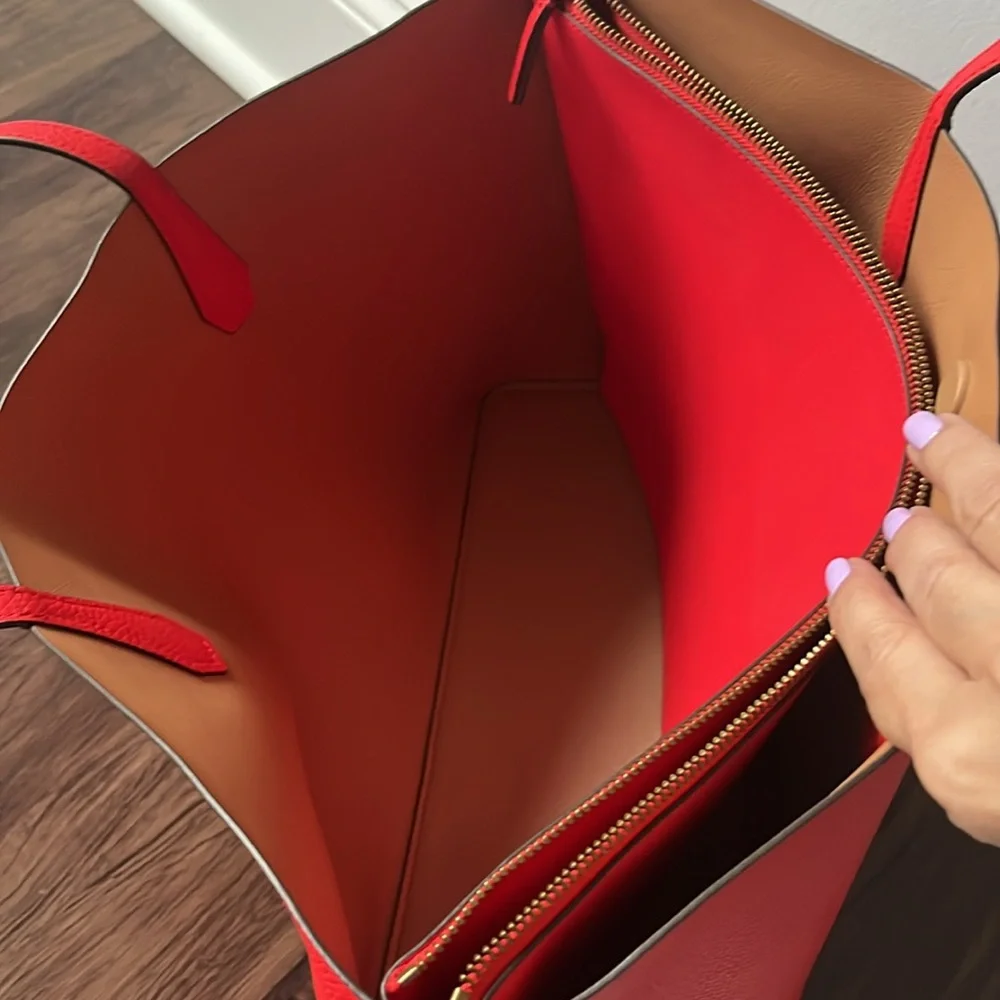 NWT Tory Burch Blake Tote Triple Compartment - Picture 7 of 9